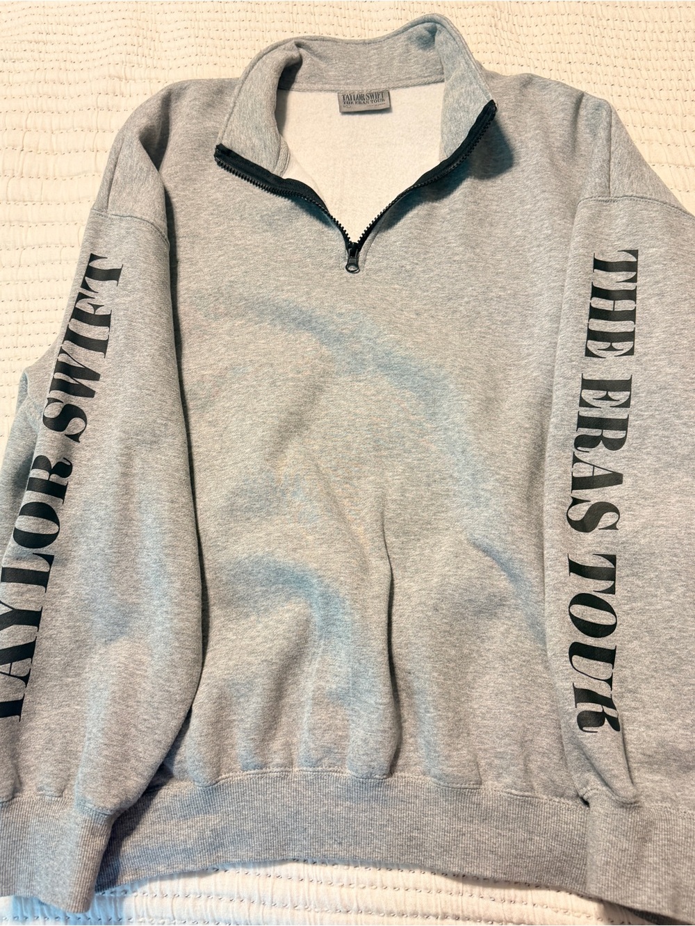 Taylor Swift Light Grey Eras Tour Pullover